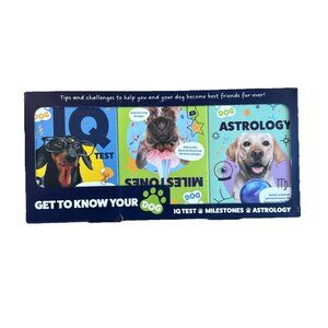 Get To Know Your Dog Cards: IQ Test 50 Cards, Milestones 50 Cards, Astrology 50